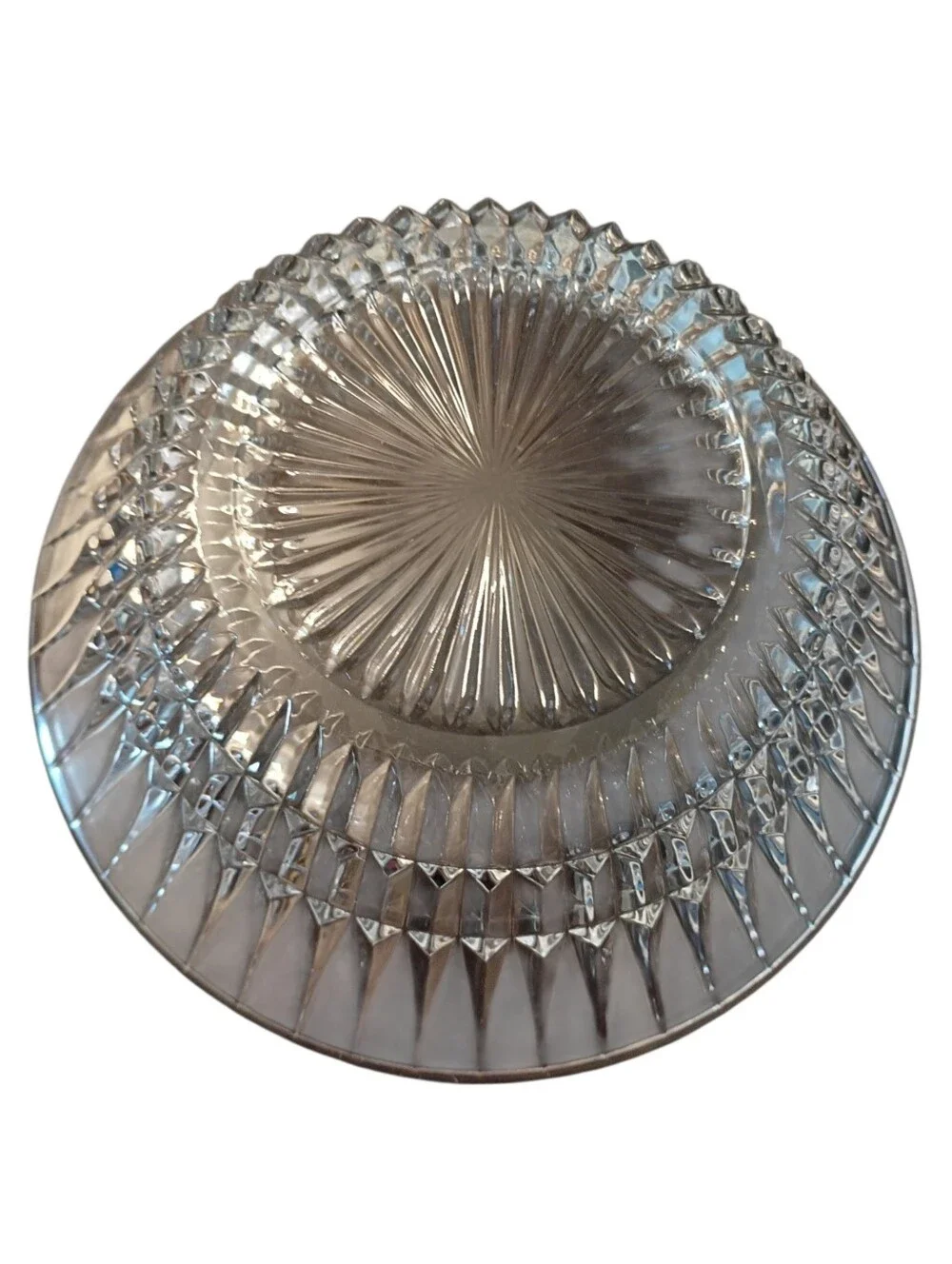Vintage Jeannette Glass Bowl Empire Pattern 9